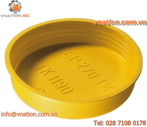 conical plug / snap-on / plastic