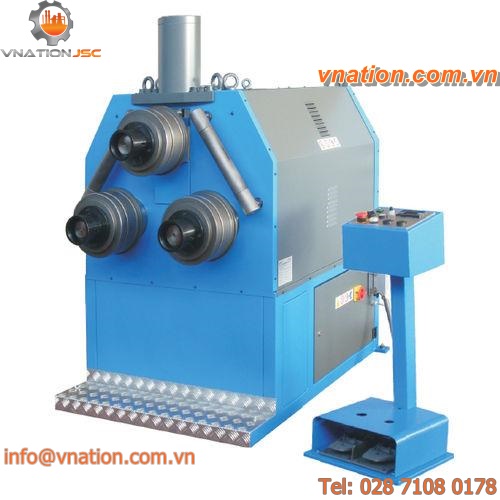 hydraulic bending machine / pipe / profile / with 3 drive rolls