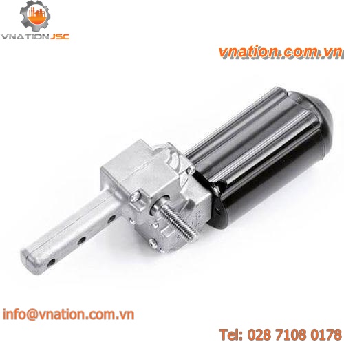 orthogonal electric gearmotor / worm