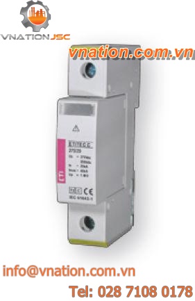 type 2 surge arrester / DIN rail
