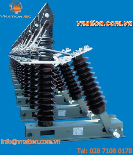 high-voltage disconnect switch / for railway applications / exterior / vacuum