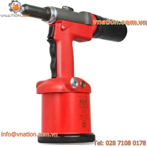 oleo-pneumatic riveter / for blind rivets / for structural rivets / with ejection system