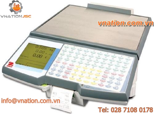 multifunction scales / price computing / with LCD display / mobile