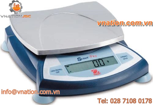 laboratory scales / with LCD display / piece counting function / stainless steel pan