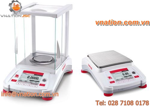 laboratory balance / analytical / precision / with touch screen