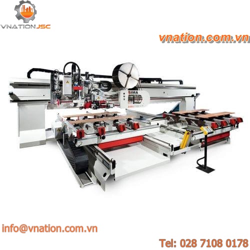 CNC router / 4-axis / multi-spindle / portal