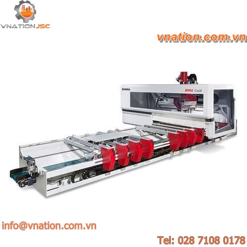 CNC machining center / 5-axis / vertical / for wood