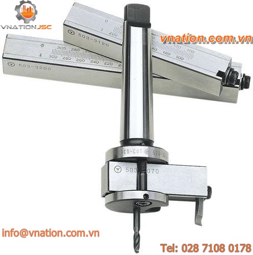 solid drilling tool / for steel / helical