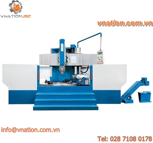 CNC lathe / vertical / 2-axis / heavy-duty