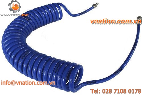 compressed air hose / for pneumatic conveying / spiral