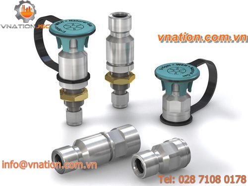 stainless steel nipple / for tanks