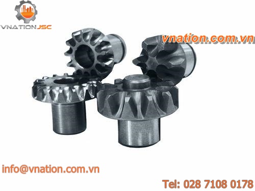 conical gear / straight-toothed / custom / hub