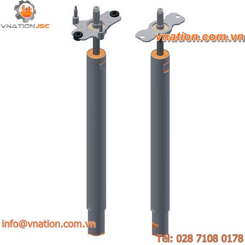 telescopic spindle / synchronized / electric / for workstation height adjustment