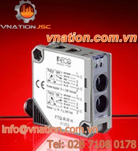 reflex type photoelectric sensor / rectangular / infrared