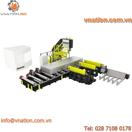 automatic cutting line / with conveyor / with automated loading/unloading