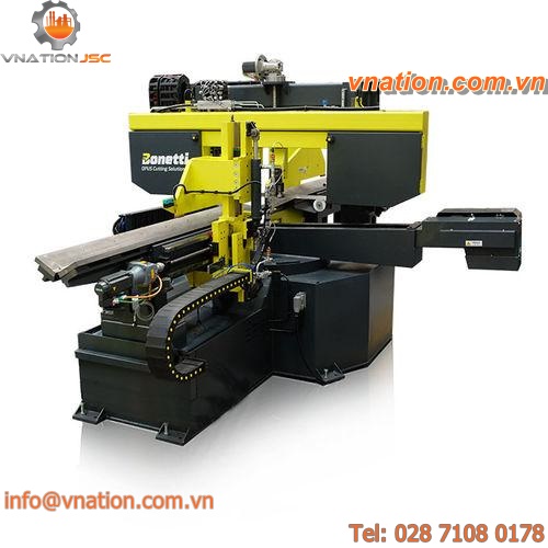 miter saw / band / for stainless steel / for tubes