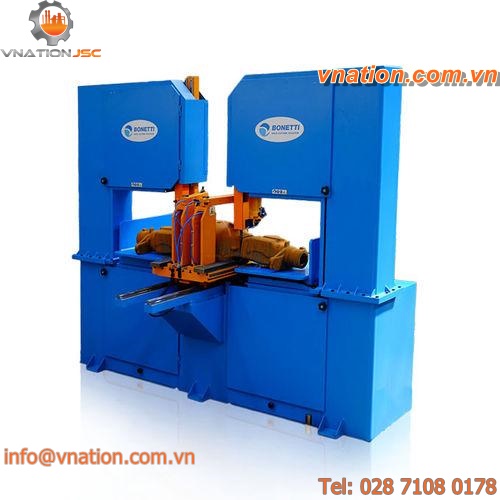 band saw / for steel / double-column / with moving table