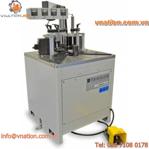 aluminum profile corner crimping machine / semi-automatic / electric