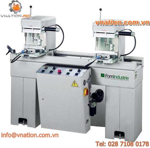 electro-pneumatic drilling machine / double-head