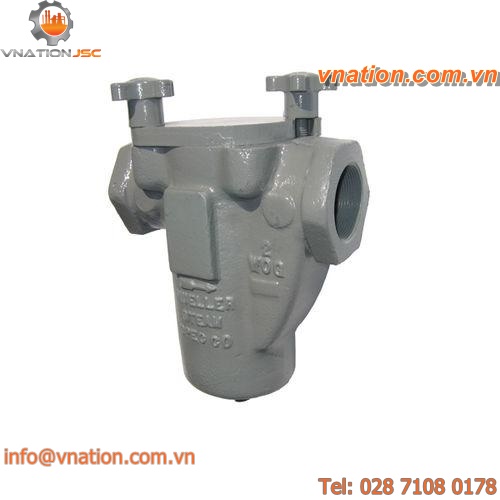 fuel filter / single-basket / process / carbon steel