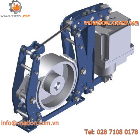 drum brake / electro-hydraulic