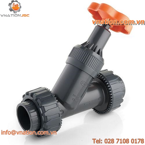 manual valve / shut-off / regulating / flange