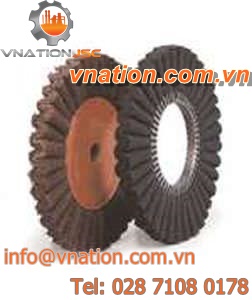 grinding abrasive disc / synthetic fiber / for metal / non-woven