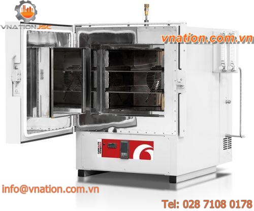 gas-fired oven / heat treatment / cabinet / inert gas