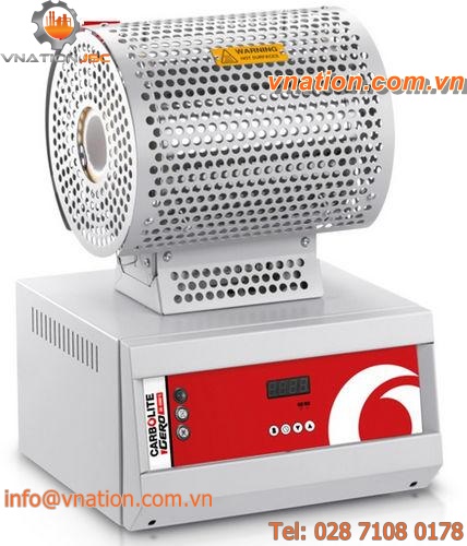 heat treatment furnace / tubular / electric / vacuum