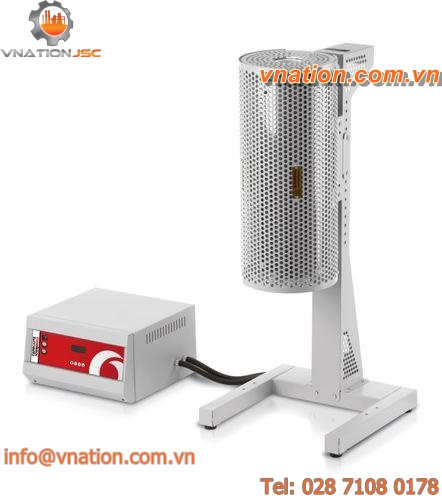heat treatment furnace / tubular / cabinet / vacuum