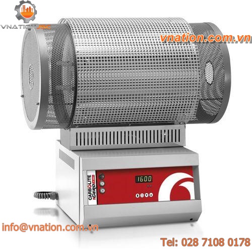 heating furnace / tubular / electric / vacuum