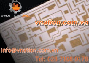 adhesive film / ceramic / thin / for the electronics industry