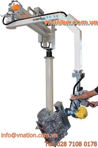 pneumatic manipulator / with gripping tool / industrial