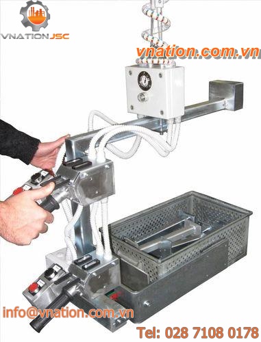electric manipulator / with gripping tool