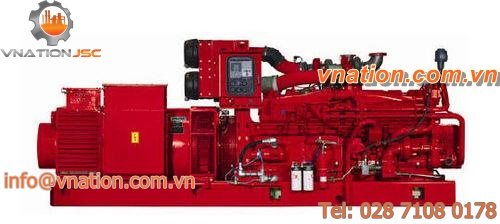 three-phase generator set / diesel / 50 Hz