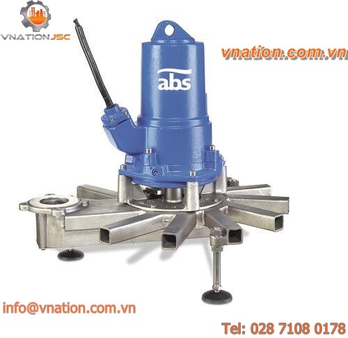 wastewater treatment aerator-mixer