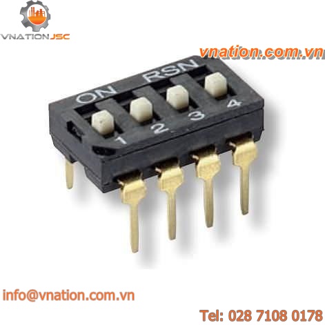 slide switch / single-pole