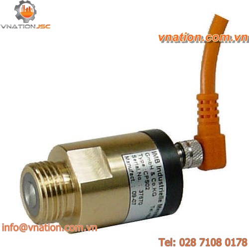 capacitive level switch / for liquids / threaded / stainless steel