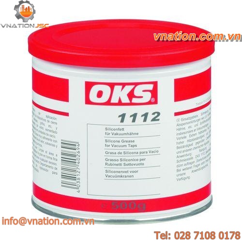 lubricating grease / silicone / for valves / chemical-resistant