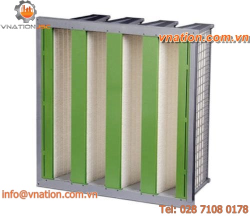 air filter / disposable / low-pressure / for gas turbines