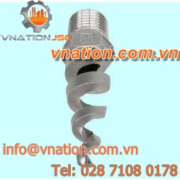 spraying nozzle / full-cone / stainless steel / fire protection