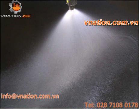 spray nozzle / cooling / washing / flat