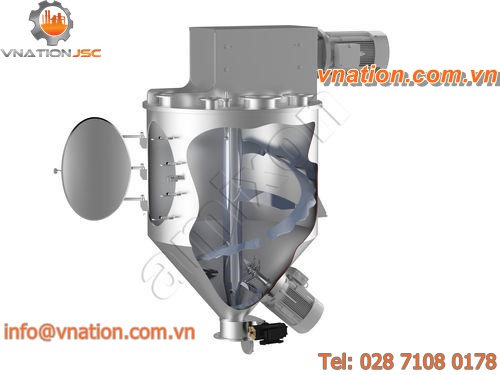 rotor-stator mixer / batch / vertical / conical