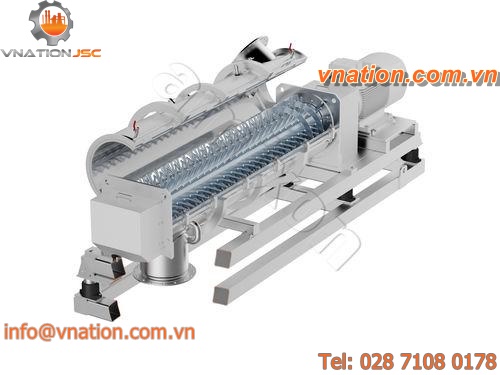 paddle mixer / continuous / high-speed / granulator