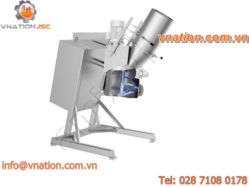 drum mixer / batch / solid/liquid / with standard drum