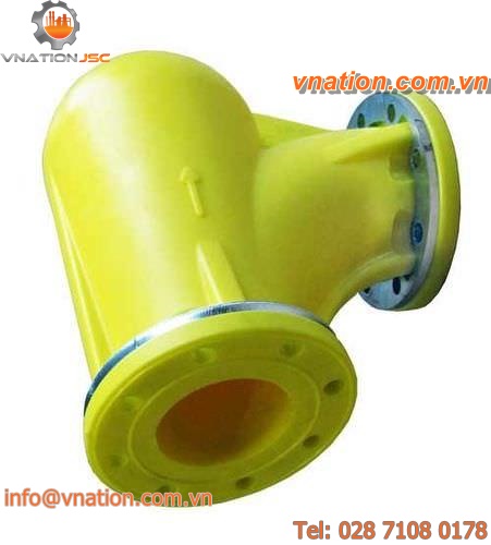 polymer pipe elbow / for pneumatic conveying