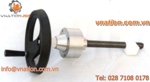 manual valve actuator / linear / double-acting / rugged