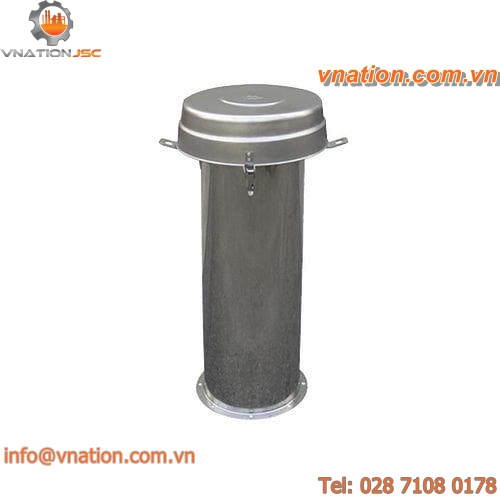 air filter / with cartridge / self-cleaning / compact