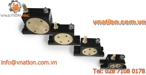 pneumatic vibrator / roller / external / for concrete