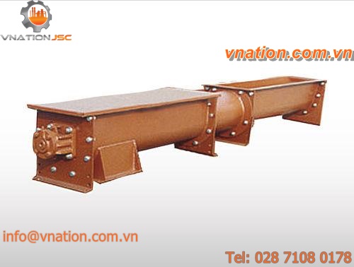 conical screw feeder / motorized / light-duty / modular